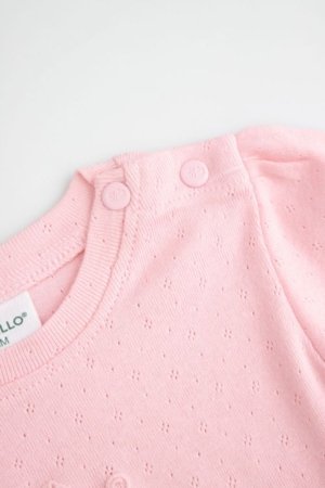COCCODRILLO bodijs ar īsam piedurknēm, rozā, izmērs 