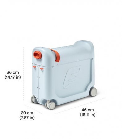 STOKKE koferis ar riepiņām Bedbox Blue Sky 534501 534501