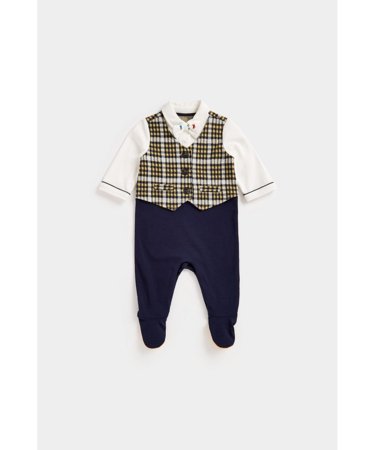 MOTHERCARE zīdaiņu kombinezons + cepure, CB876 607066