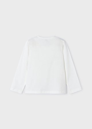 MAYORAL t-krekls ar garām piedurknēm 6F, natural, 3093-78 