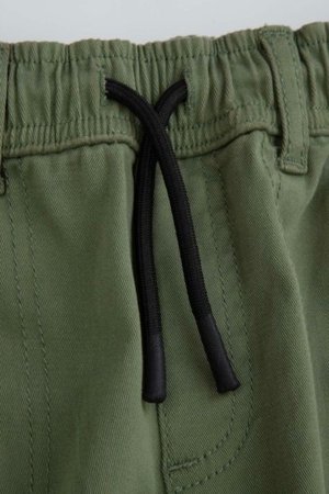 COCCODRILLO bikses SPORTS BOY JUNIOR, zaļš, ZC5119101SBJ-027-134, 134 cm 