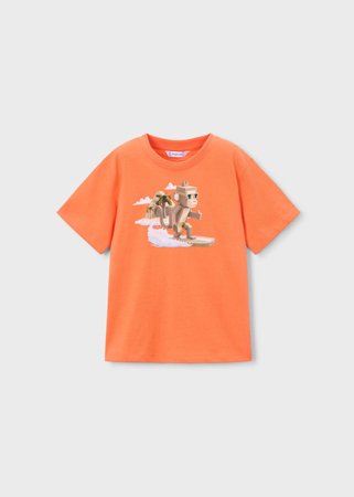 MAYORAL t-krekls ar īsam piedurknēm, orange, 3.077-84, 98  cm 