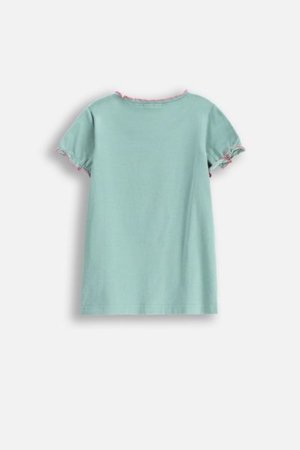 COCCODRILLO krekls ar īsām piedurknēm DREAM DIARIES GIRL KIDS, zaļš, WC5143203DGK-027-122, 122 cm 