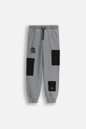 COCCODRILLO bikses SPORTS BOY JUNIOR, pelēks, cm