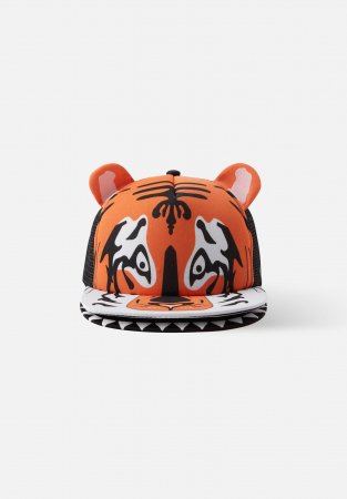 LASSIE cepure ar nagu ROBY, oranža, 46/48 cm, 728813A-2611 728813A-2611-46/48