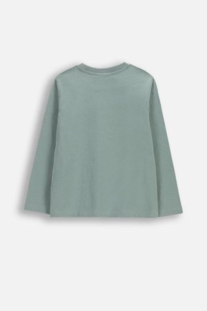 COCCODRILLO t-krekls ar garām piedurknēm, zali, cm 