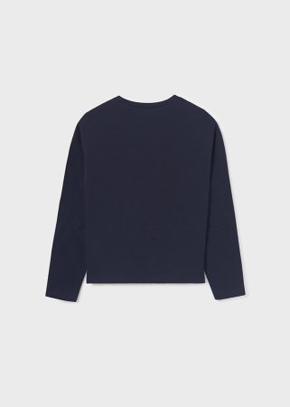 MAYORAL  krekls ar garām piedurknēm 8E, tumši zils, 7046-71 