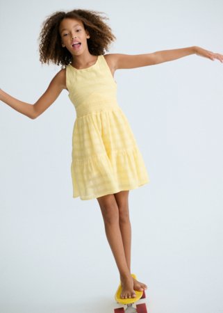 MAYORAL kleita bez piedurknēm, vanilla, 6.913-93, 170 cm 