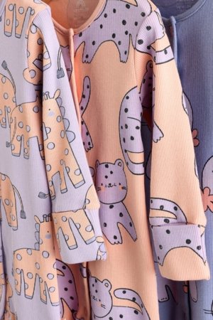 NEXT bodijs ar garām piedurknēm, 3 gab., E18350 80-86 