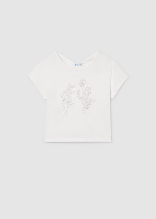 MAYORAL t-krekls ar īsam piedurknēm, natural, 6.002-91, 140 cm 