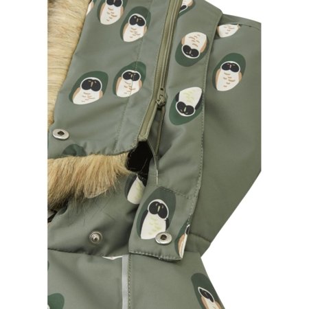 REIMA ziemas virsdrēbes Lappi, zaļa, 5100129C-8921, cm 