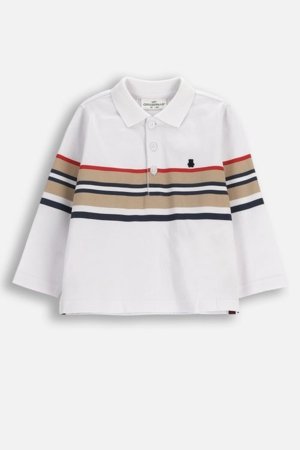 COCCODRILLO marškinėliai, balti, ZC5143502EBB-001-086, 86 cm 