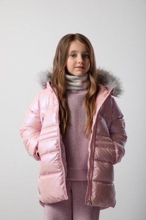 COCCODRILLO jakete OUTERWEAR GIRL KIDS, rozā, ZC5152106OGK-033-080, 080 cm