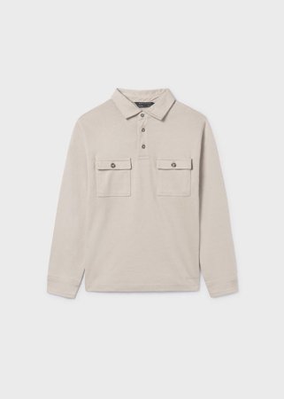 MAYORAL polo krekliņš ar garām piedurknēm, chai, 7.103-64 