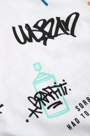 COCCODRILLO t-krekls ar īsam piedurknēm, balti, WC6143201RBJ-001-140, 140 cm 