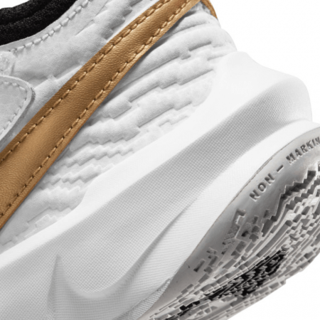 NIKE sporta apavi TEAM HUSTLE D 10 PS, balti/melni, CW6736-002 CW6736-002-27,5