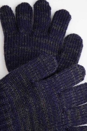 COCCODRILLO cimdi ACCESSORIES WINTER BOY, zils, ZC5360302AWB-015-XL, XL cm 