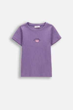 COCCODRILLO t-krekls ar īsam piedurknēm, violeti, cm 