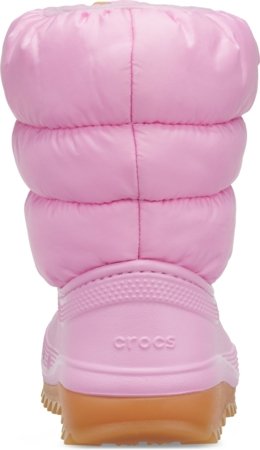 CROCS sniega zābaki, rozā, 207684-6XQ, 33,5 izmērs 