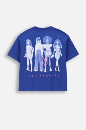 COCCODRILLO t-krekls ar īsam piedurknēm, zili, WC6143211LGD-014-152, 152 izmērs 