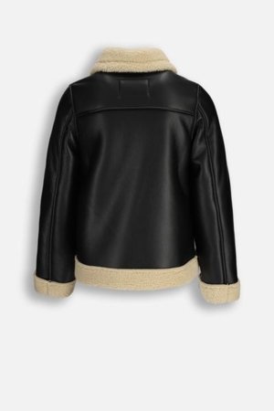 COCCODRILLO mēteļi OUTERWEAR GIRL JUNIOR, melns, ZC5153101OGJ-021-146, 146 cm