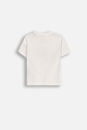 COCCODRILLO t-krekls ar īsam piedurknēm, krēmkrāsa, WC6143201IBN-003-080,  