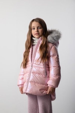 COCCODRILLO jakete OUTERWEAR GIRL KIDS, rozā, ZC5152106OGK-033-080, 080 cm