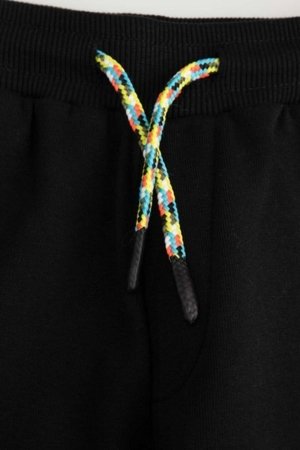 COCCODRILLO bikses SPORTS BOY KIDS, melns, ZC5120201SBK-021-116, 116 cm