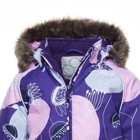 HUPPA Vējjaka Virgo lilac pattern 17210030-94153 17210030-94153-086