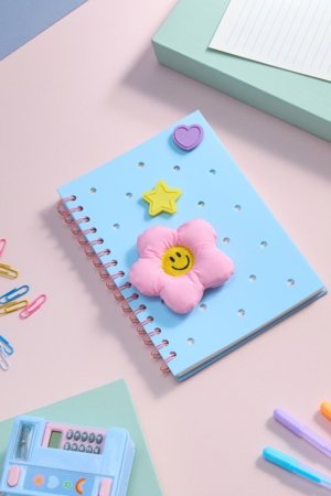 NEXT A5 blociņš ar līnijām 3D, AJ0697 