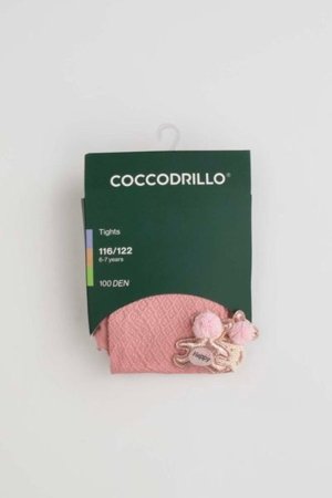 COCCODRILLO zeķubikses TIGHT BAMBOO, rozā, ZC5380902TBP-007-080, 80/86 cm