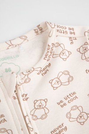 COCCODRILLO kāpurķēde PYJAMAS, krēmveida, cm 