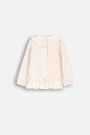 COCCODRILLO t-krekls ELEGANT BABY GIRL, ecru, ZC4143102EBG-003-098, 98 cm 