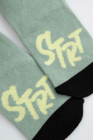 COCCODRILLO zeķes, zali, cm 