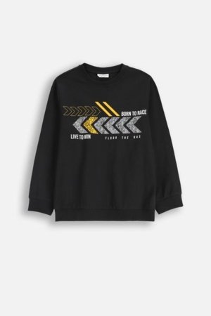 COCCODRILLO t-krekls CITY RACING BOY JUNIOR, melns, cm