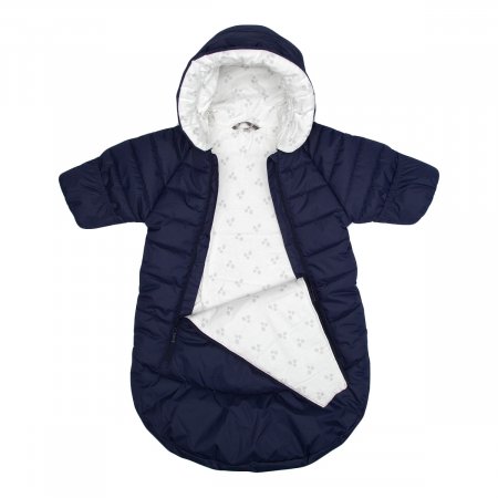 HUPPA kombinezons-guļammaiss ZUMI, tumši zils, 68 cm, 32640030-86 32640030-86-68