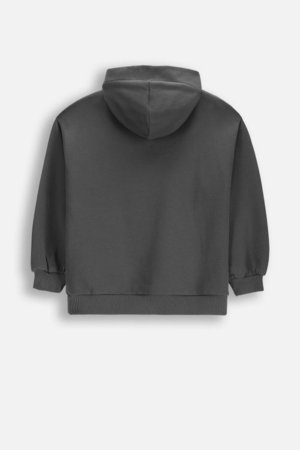 COCCODRILLO džemperis ar kapuci, pelēks, cm 