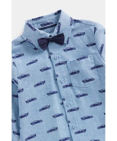 MOTHERCARE krekls ar garām piedurknēm, bikses un tauriņš, FC683 636046