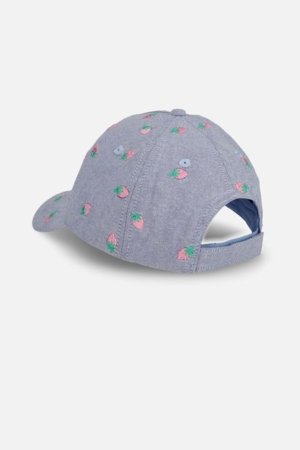 COCCODRILLO cepure ar nagu, zila, WC6364204ALG-014-050, 50 izmērs 