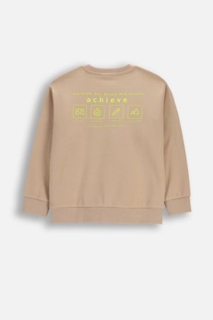 COCCODRILLO džemperis, smilšu krāsa, WC6132101NBJ-002-152, 152 cm 