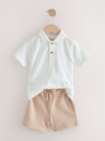 NEXT polo ar īsam piedurknēm + šorti, W63080, 92 cm 