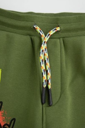 COCCODRILLO bikses SPORTS BOY KIDS, zaļš, cm