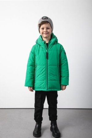 COCCODRILLO jakete OUTERWEAR BOY KIDS, zaļš, cm