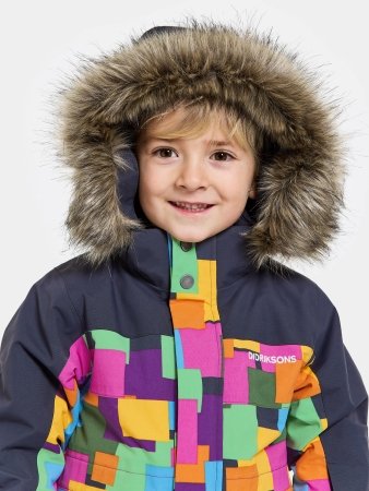 DIDRIKSONS ziemas kombinezons BJÄRVEN, krāsains, 505576-A66, 140 cm 