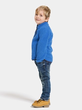 DIDRIKSONS flīsa jaka GIBBS 2, zils, 505577-435, 130 cm 