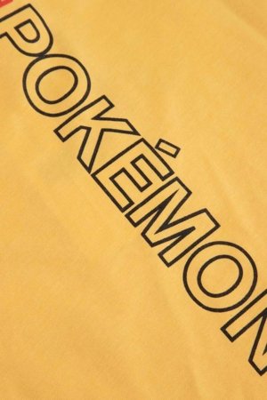 COCCODRILLO krekls ar īsām piedurknēm LICENCE BOY, dzeltens, WC5143204LBD-004-122, 122 cm 