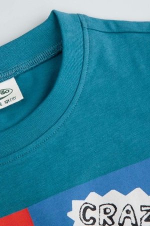 COCCODRILLO pidžama, zaļa, WC6448212PJS-022-104, 104/110 izmērs 