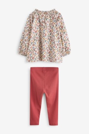 NEXT krekls ar garām piedurknēm un legingi, 386047 68-74