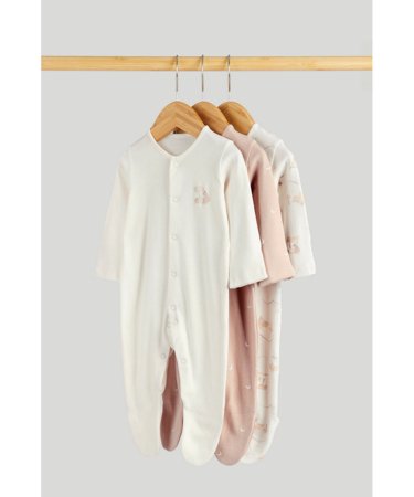 MOTHERCARE rāpulītis ar garām piedurknēm 3 gab., AV54401 50 cm