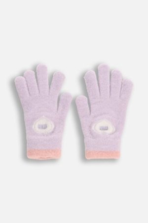COCCODRILLO cimdi ACCESSORIES WINTER GIRL, violeta, ZC5360310AWG-016-L, L cm 